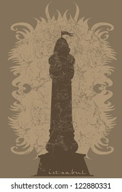 istanbul city vector art