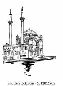 istanbul graphic design vector art