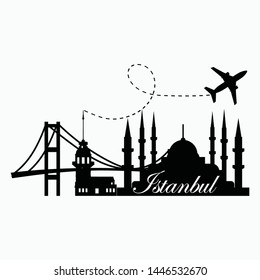 istanbul icon vector sign symbol isolated