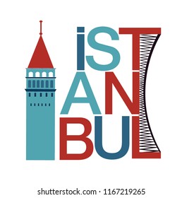 Istanbul illustration vector