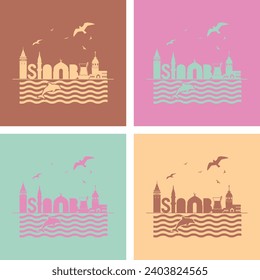 
istanbul und Symbole von istanbul