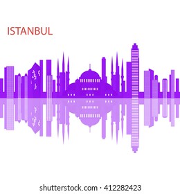 Istanbul, Turkey's largest city, a major commercial, industrial and cultural center, the main port of the country.a