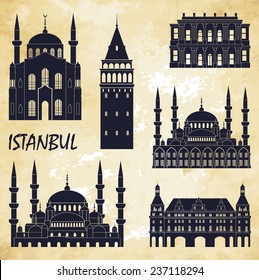 Istanbul. Vector illustration