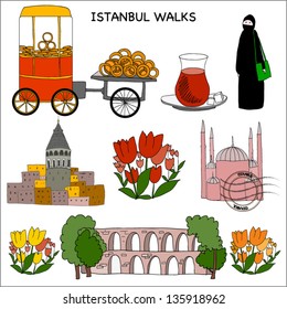 Istanbul walks.