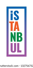 istanbul word concept