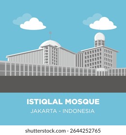 Istiqlal é uma mesquita nacional localizada no centro de Jacarta. Esta é a maior mesquita do Sudeste Asiático e a oitava maior mesquita do mundo em termos de capacidade congregacional.