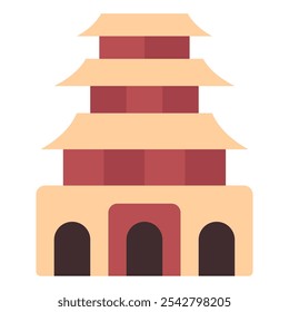 Itaewon Street icon for web, app, infographic, etc