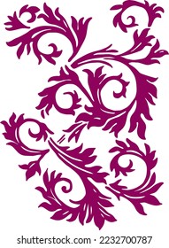 Italian Baroque Leafy Fancy Flourish