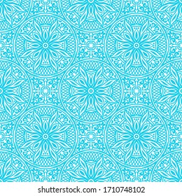 Italienisches Keramikfliesenmuster. mediterrane Porzellantöpfe. Ethnische Volksverzierung. mexikanische Talavera, portugiesisches Azulejo oder spanische Majolika.