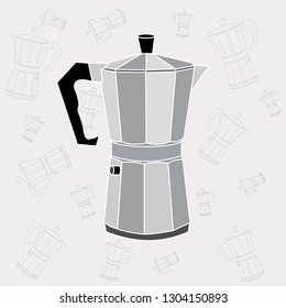 Italian coffee maker, espresso machine