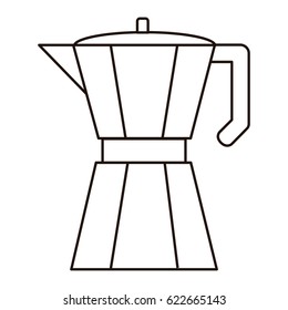 italian coffee maker icon