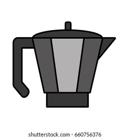 italian coffee maker icon 