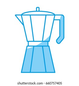 italian coffee maker icon 