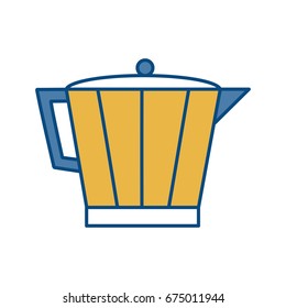 italian coffee maker icon