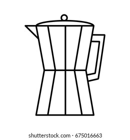 italian coffee maker icon