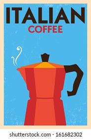 Italian Coffee Poster