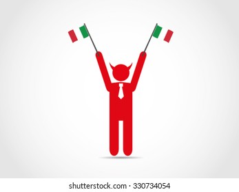Italian Evil Politician Celebrate