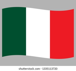 Italian Abstract Flag Symbolism Frame Border Stock Vector (Royalty Free ...