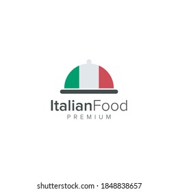 Italian Food Logo Vector Icon