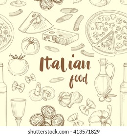 Italian food pattern