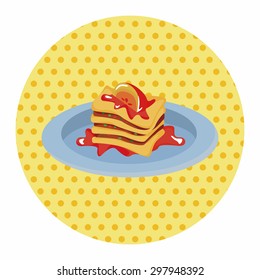 Italian food theme elements