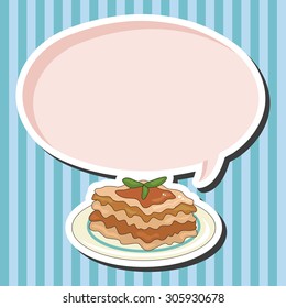 Italian food theme elements