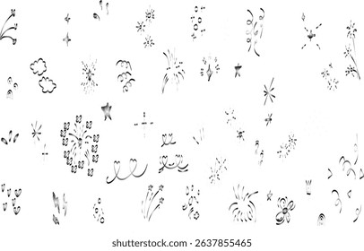 Italian or greek style vacation hand drawn vector illustrations in grunge chalk or charcoal rough doodle sketch style 
