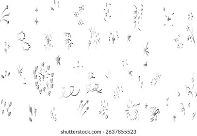 Italian or greek style vacation hand drawn vector illustrations in grunge chalk or charcoal rough doodle sketch style 
