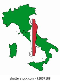 Italian handshake
