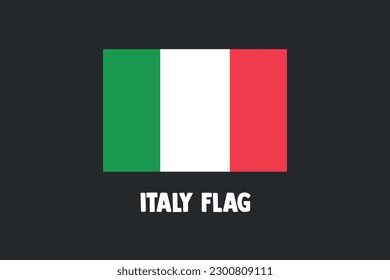 Italian hd flag free vector