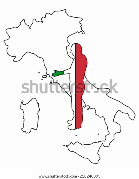 Italian Hello Stock Vector (Royalty Free) 218248393 | Shutterstock