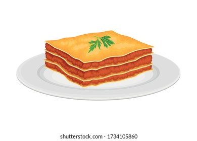 Lasagna Illustration Images, Stock Photos & Vectors | Shutterstock