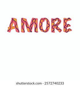 Italian love. Graphic print pattern. Summer colors 2025, fashion and more