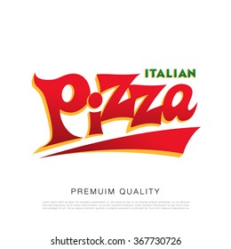 Italian pizza logo