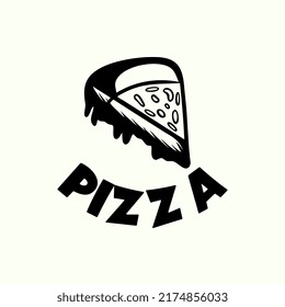 Italian Pizza Restaurant Design Logo Vector Stock Vector (Royalty Free ...