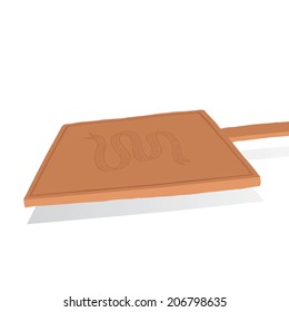 Italian pizza shovel