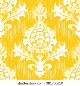 Italian renaissance damask pattern seamless vector background tile