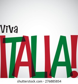 Italian Republic Day card in vector format.