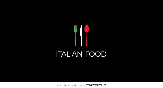 Italian Restaurant Logo vector eps.