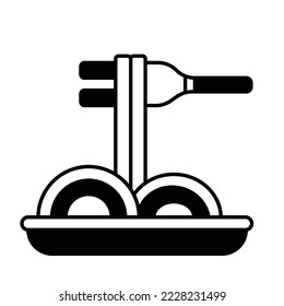 Italian Vector Icon Fully Editable


