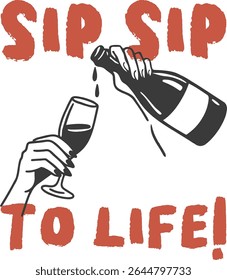 Italiano Vintage Café Life Poster Design