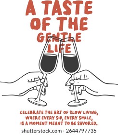 Italian Vintage Café Life Poster Design