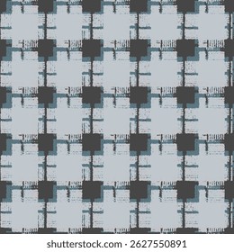 Italian watercolor Primal Geometry lines seamless pattern. neutral earth tones vector texture with thin diagonal stripes,  squares lines, chevron, zigzag. abstract graphic background. luxury linear 