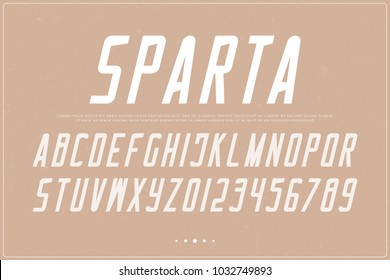 italic alphabet letters and numbers. vector, retro font type design. vintage lettering symbols. stylized, inclined typesetting. oblique typeface template