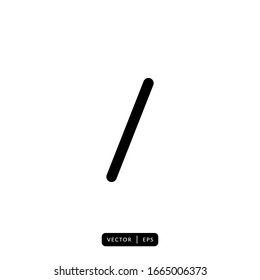 Italic Icon Vector - Sign or Symbol