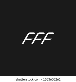 italic letter logo design vector template