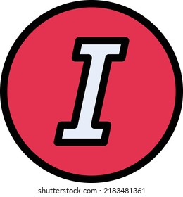italic Vector illustration on a transparent background.Premium quality symmbols.Stroke vector icon for concept and graphic design.