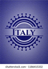 Italy denim background