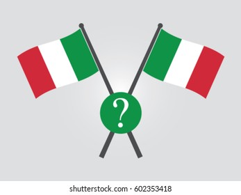 Italy Emblem Confusing Policy
