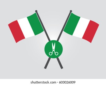 Italy Emblem Cut Budget